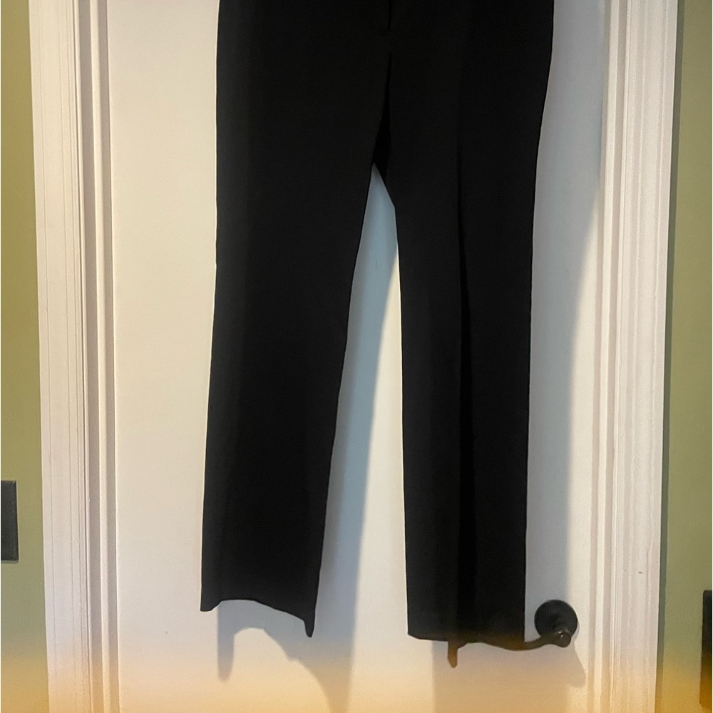 Like New Ladies Rafaella Classic Dress Black Slacks Tailored Trousers size 12